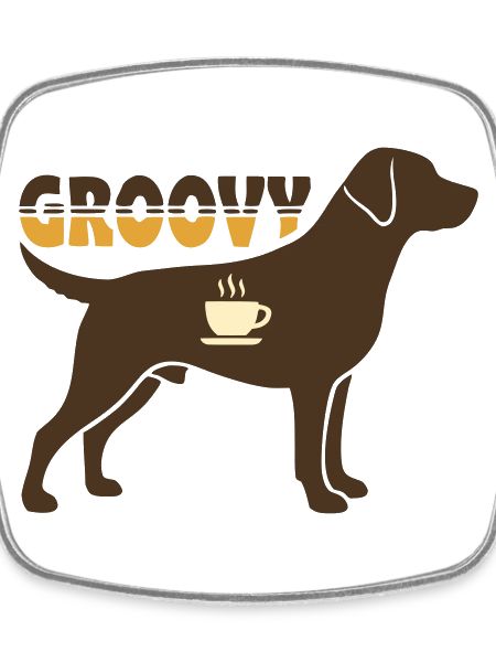 Groovy Dog Retriever Retro
