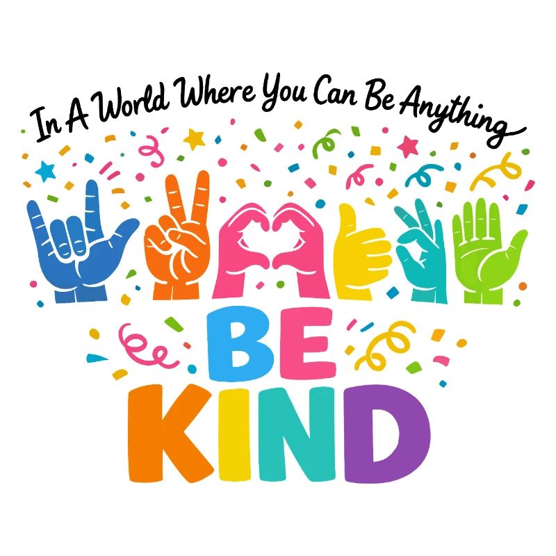 Be Kind Sign Language Inclusive