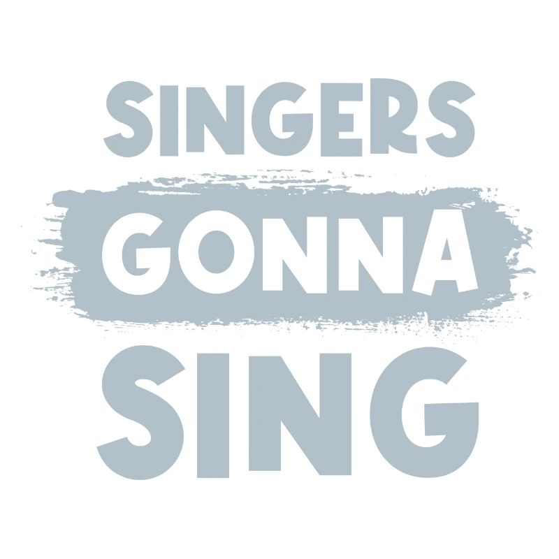 Singers going to sing