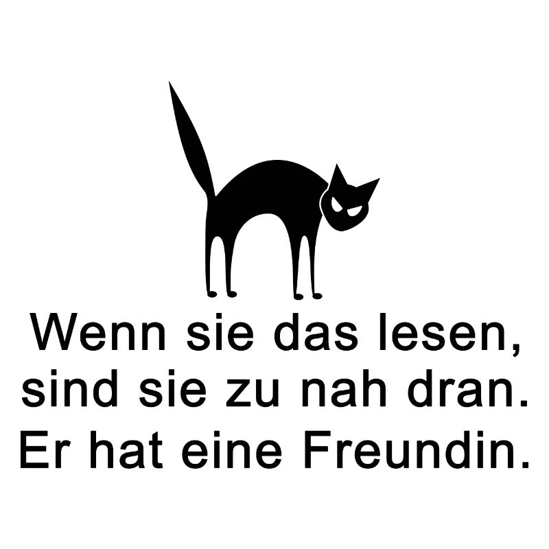 Wenn sie das lesen, sind sie zu nah dran. Er hat