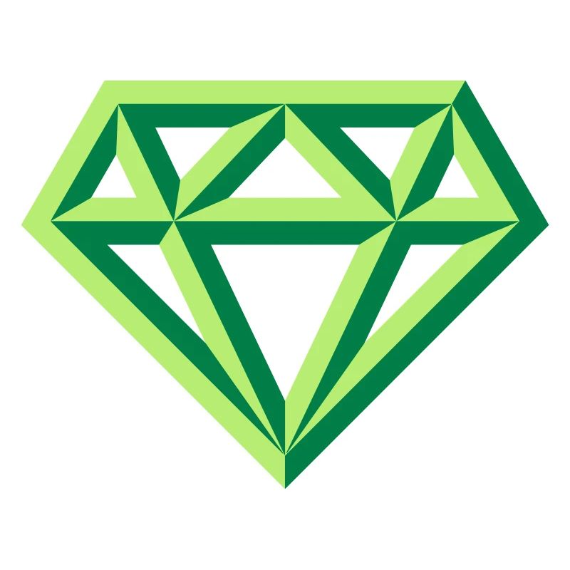 Diamond (Gemstone Brilliant Symbol / Outl. Gre 2C)