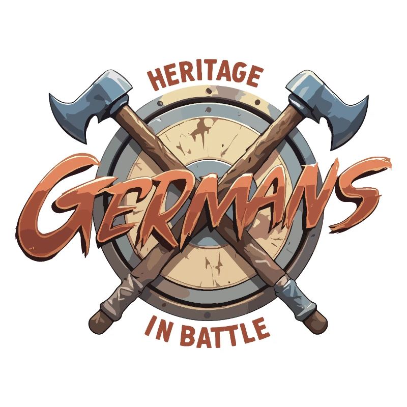 Bouclier de combat des Allemands Graphique