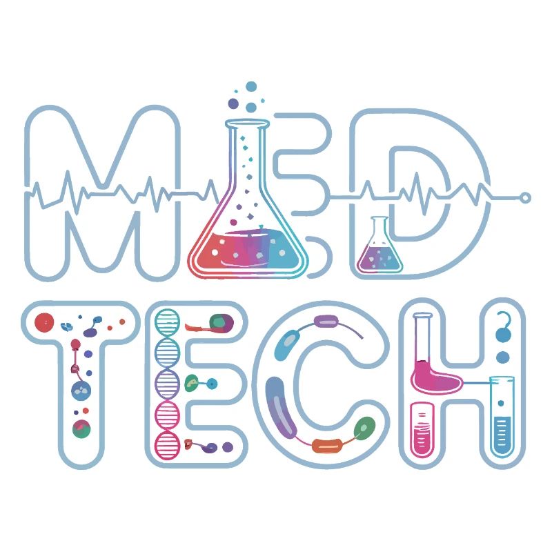 Conception de la science néon du laboratoire MedTech