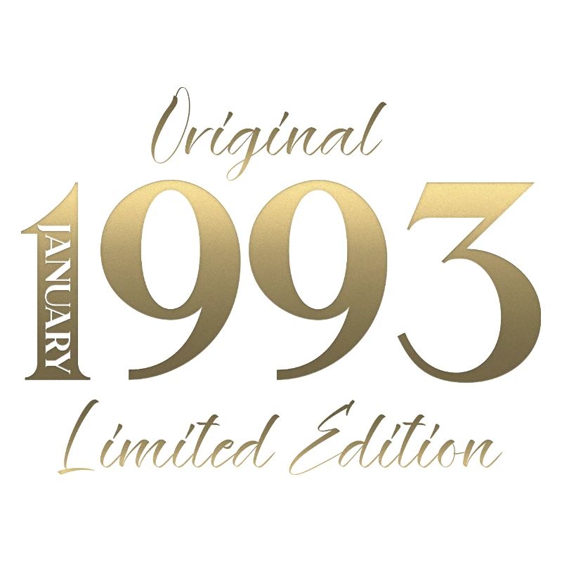 33rd Birthday Original January 1993