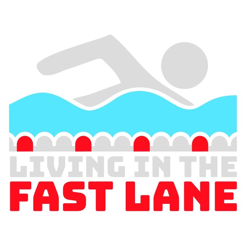 Life In The Fast Lane Float Funny Pool Saying