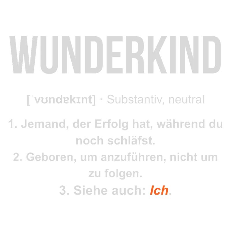 Wunderkind Lexikon Design – Frecher Spruch