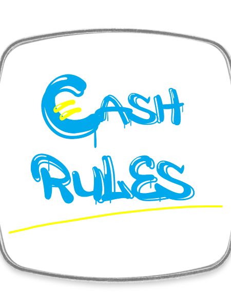Money Rules Graffiti Lettering