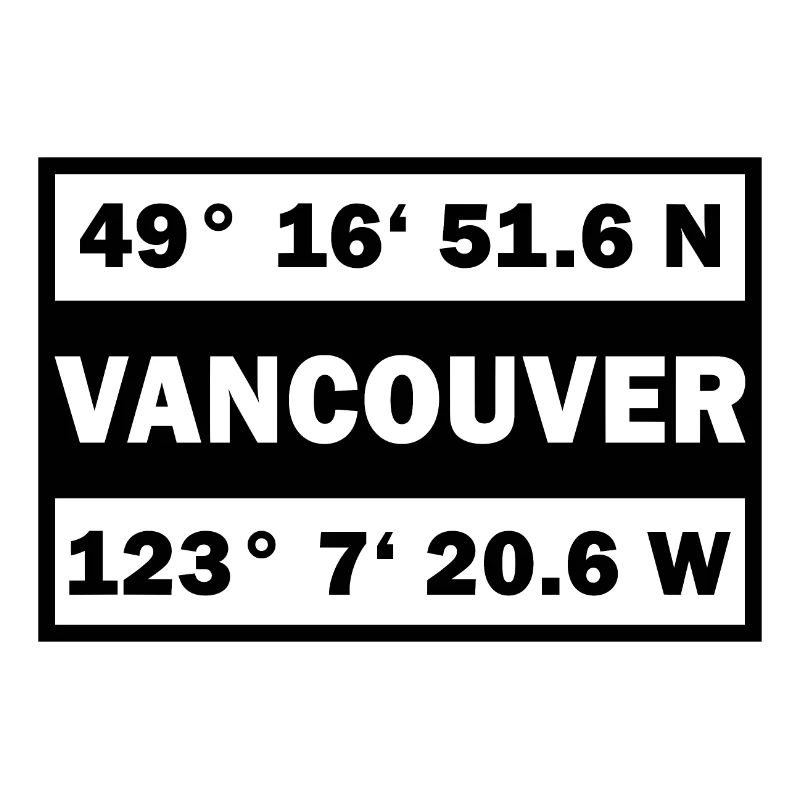 Vancouver coordinates city Canada Vancouver