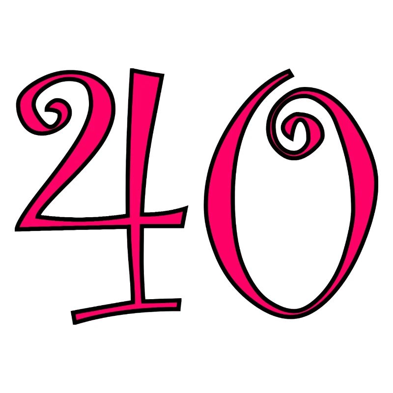 40. 40 ANS. 40e ANNIVERSAIRE. ANNIVERSAIRE 40 ANS.