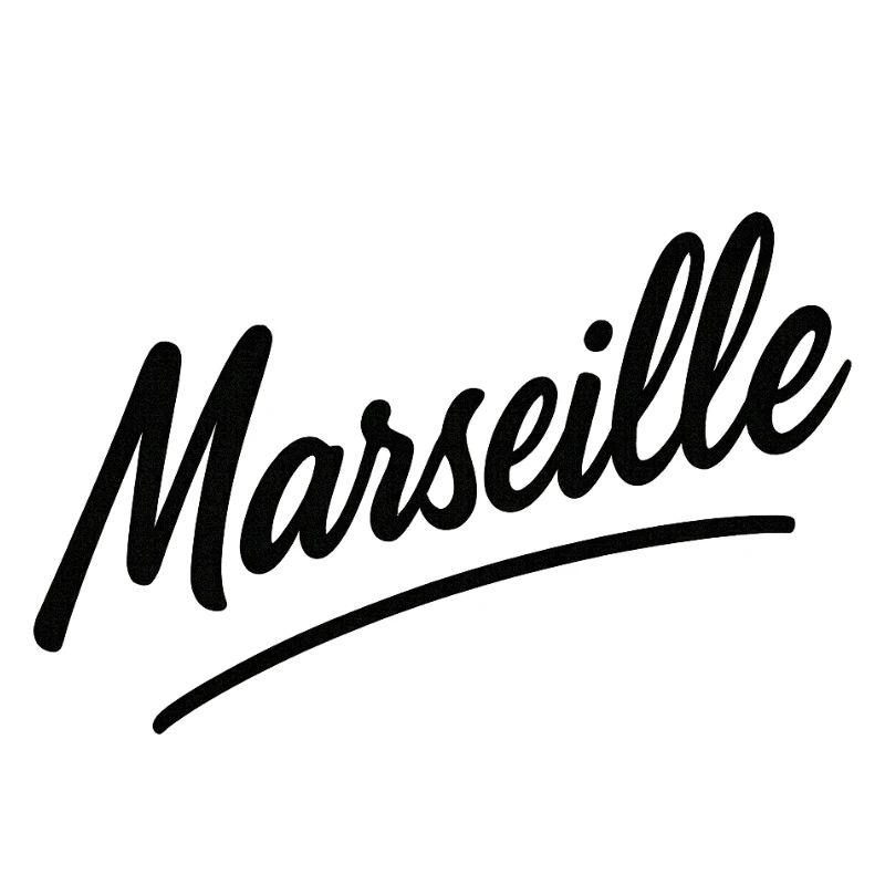 Marseille Script Schwung
