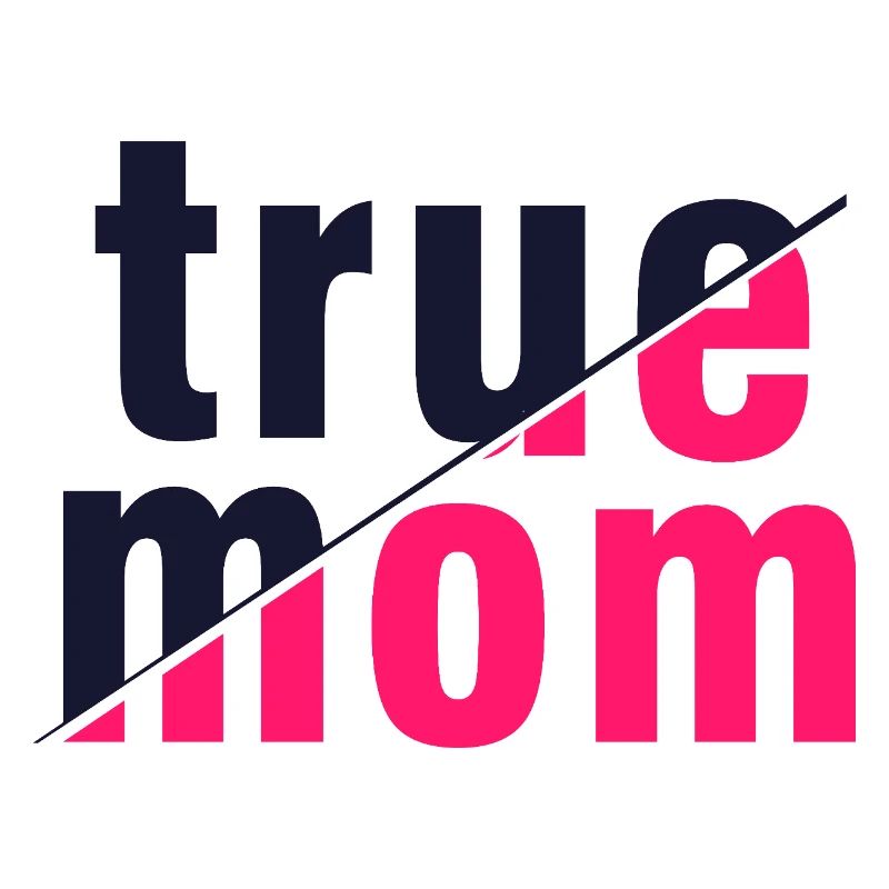Wahre Mama Mutter Liebe Authentizitätskunst