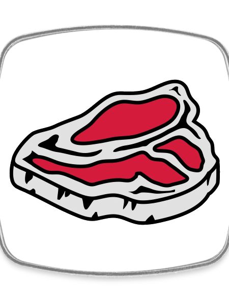 A raw steak