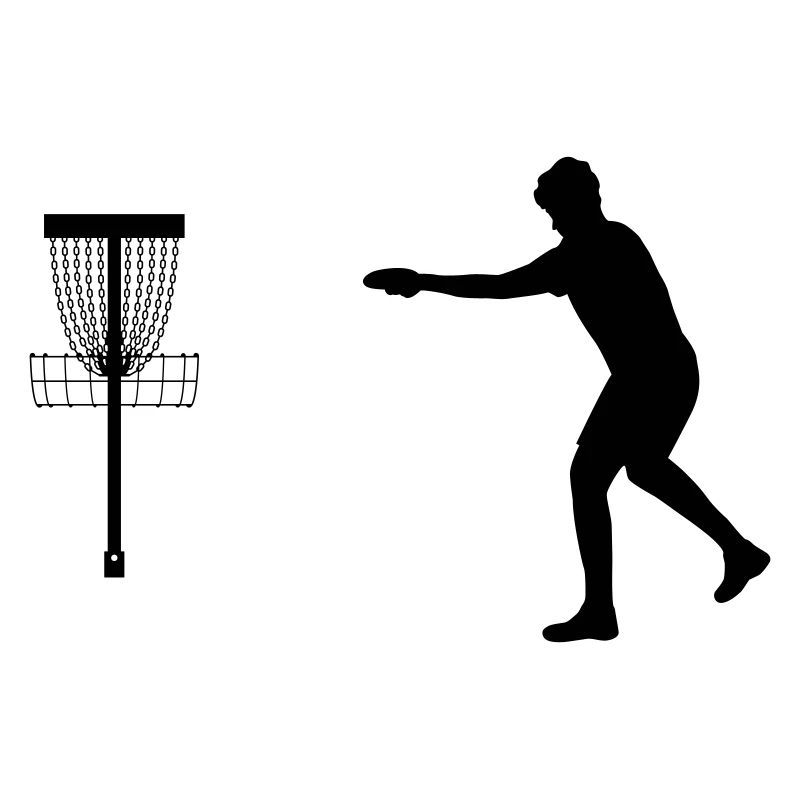 Frisbee Disc Golf Putt