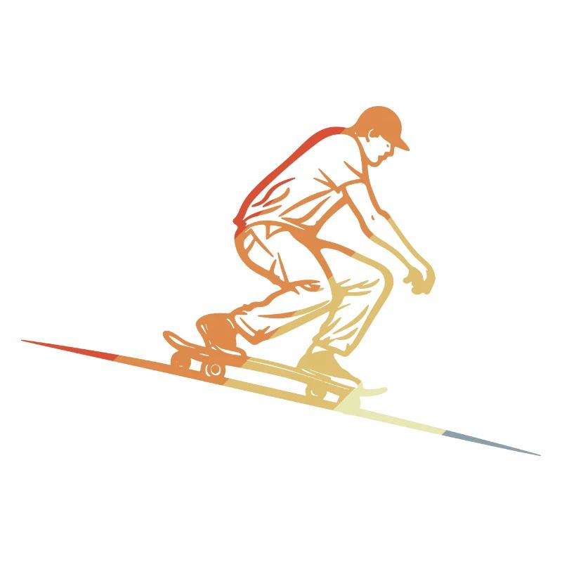 Skateboard Style rétro
