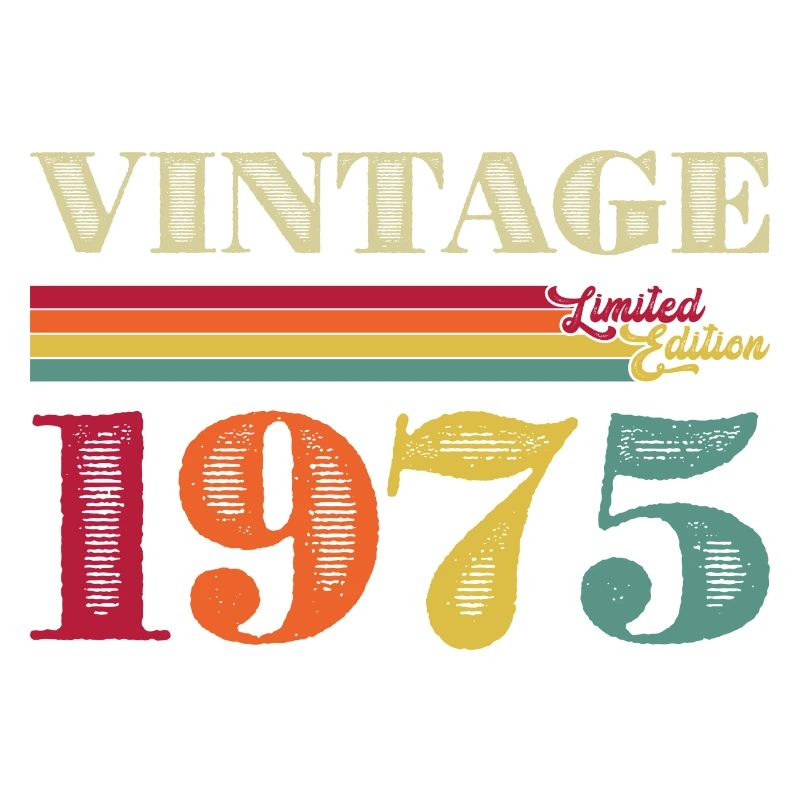 Vintage 1975 Retro Summer Tee