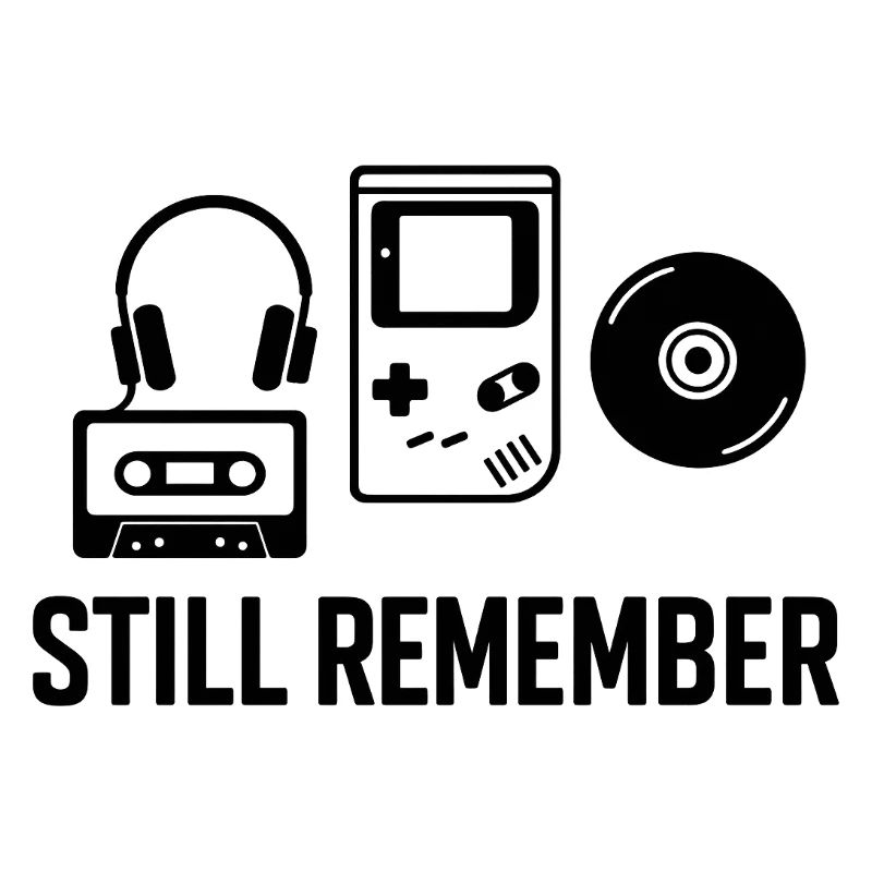 Still Remember T-Shirt – Retro 90s Nostalgia, Vint