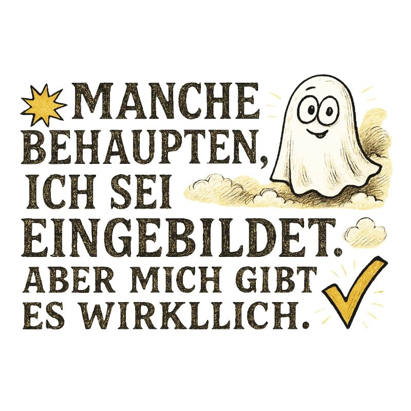 Manche behaupten, ich sei eingebildet