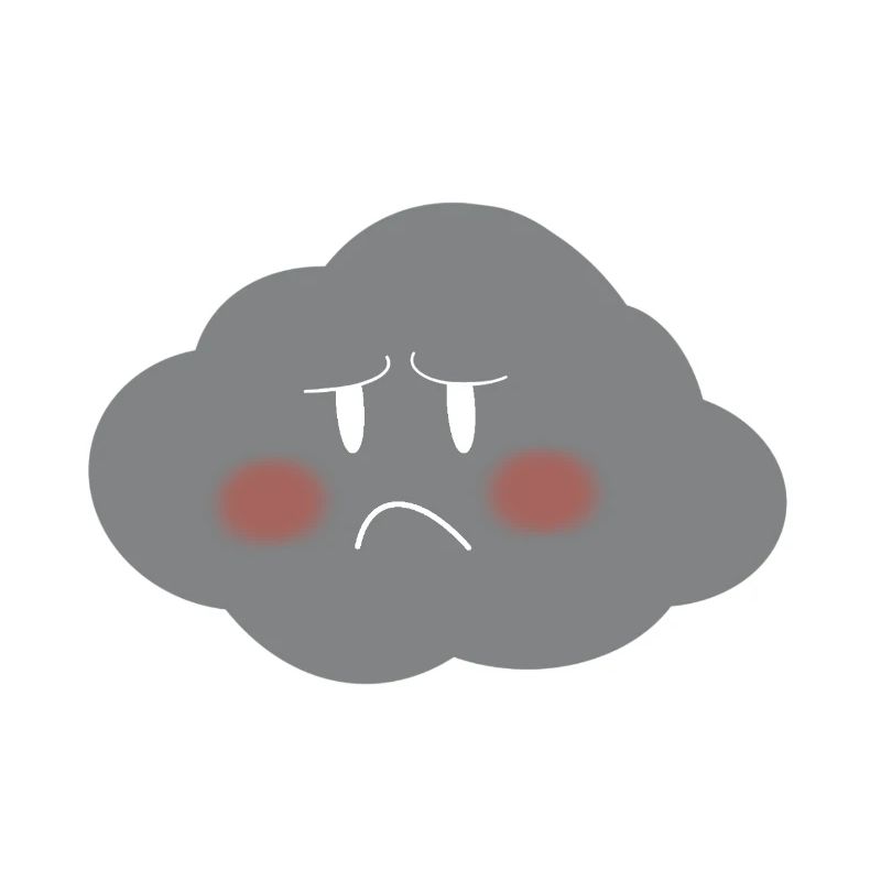 Graphic Melancholic Cloud