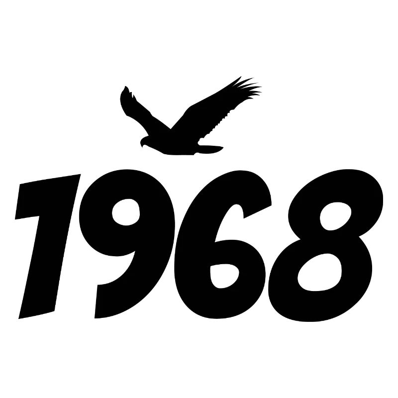 1968 Vintage Eagle Graphic