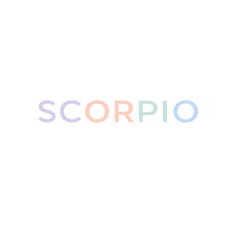 Pastel Scorpio Glyphs