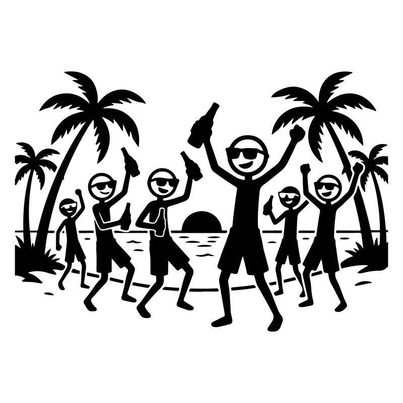 Fête de fin d’année à la plage
