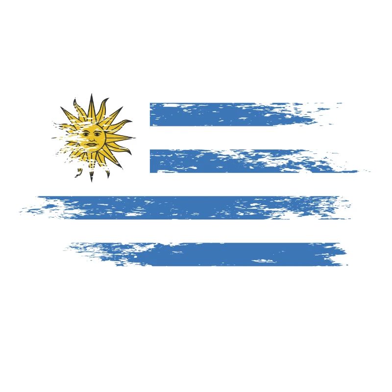 Drapeau uruguayen utilisé