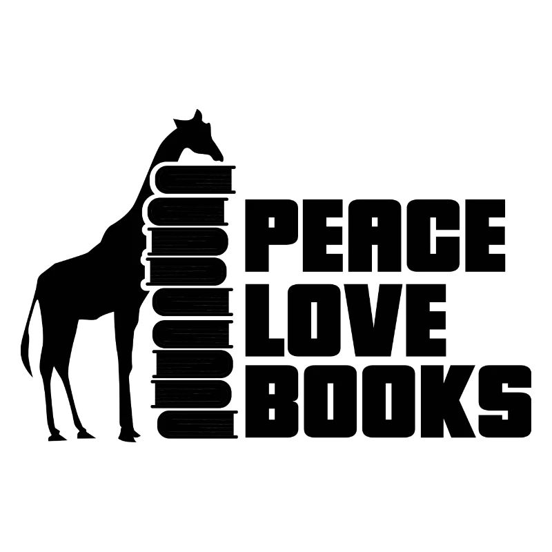 Reading Books Book Giraffe