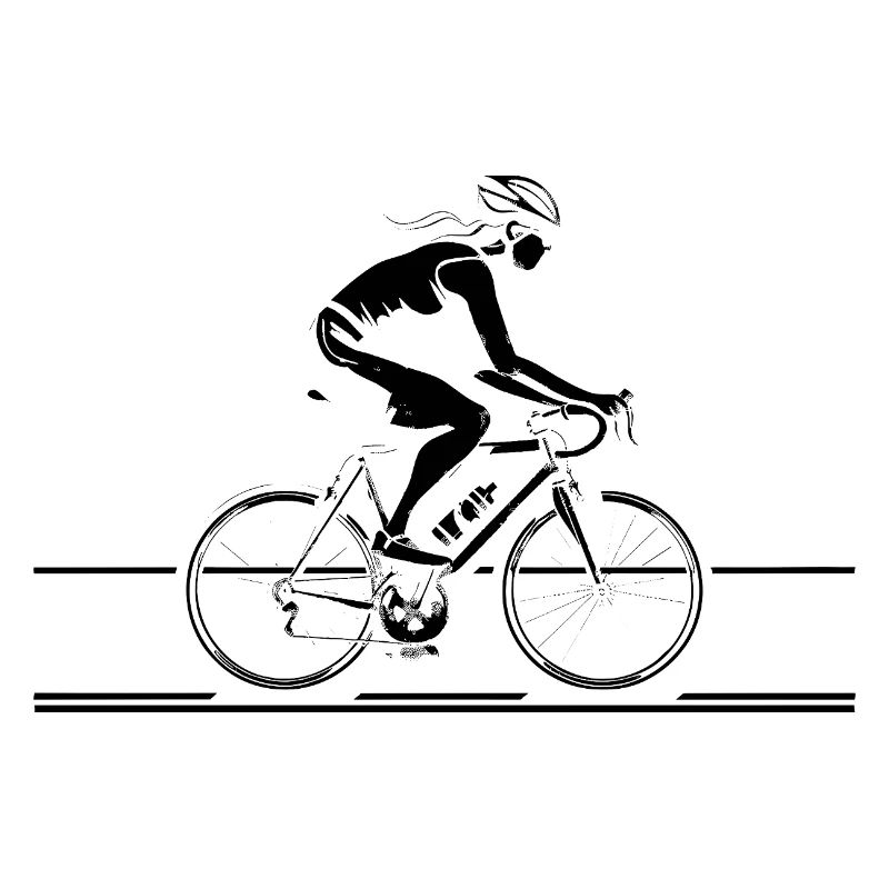 Dessin cycliste
