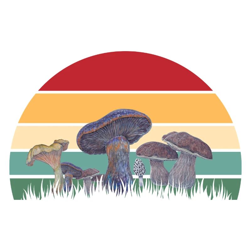 Mycological Sunset Pattern