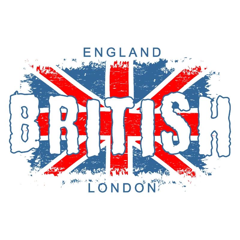 Conception graphique du drapeau britannique de l'Angleterre