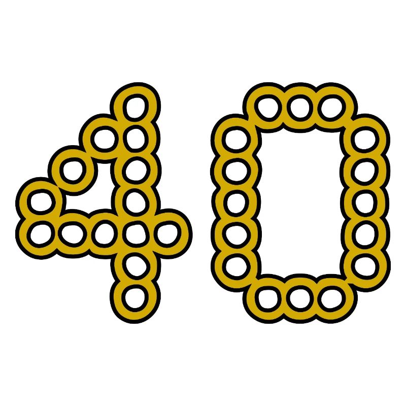 40. 40 ANS. 40e ANNIVERSAIRE. ANNIVERSAIRE 40 ANS.
