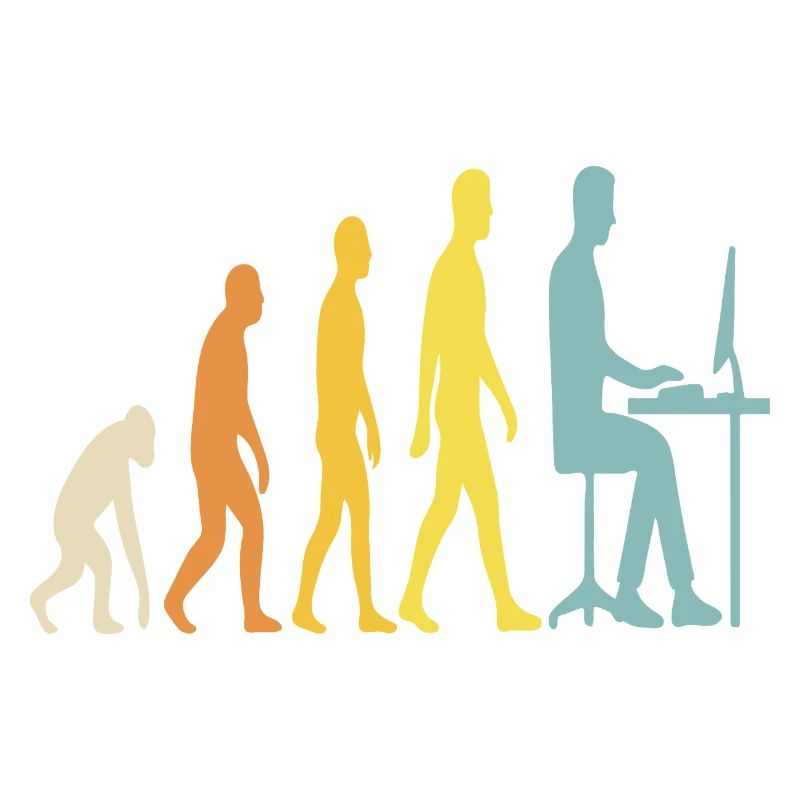 Technische Evolution am Schreibtisch