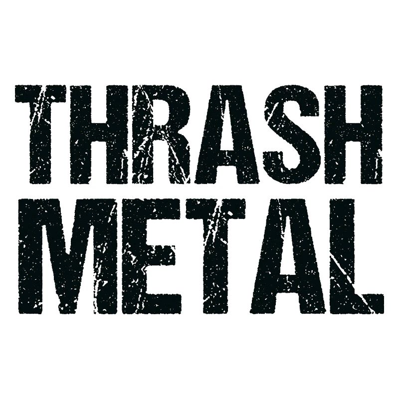 Thrash Metal Bold Typography