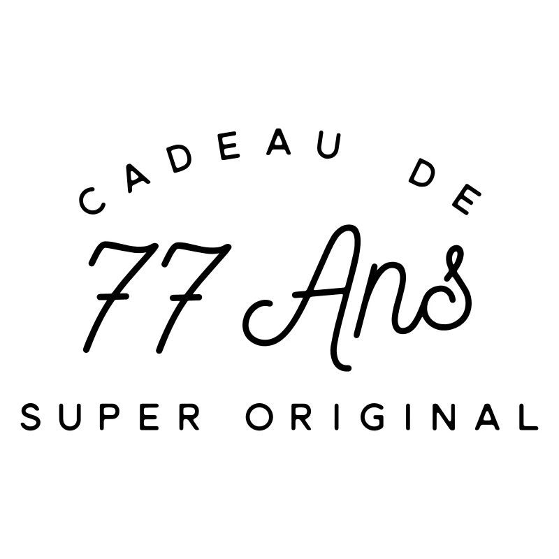 Cadeau 77 ans 