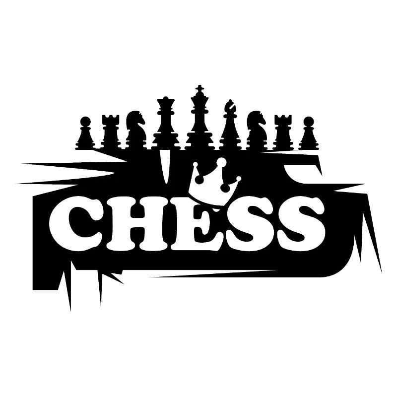 Chess Graffiti Pièces d’échecs Illustration Logo