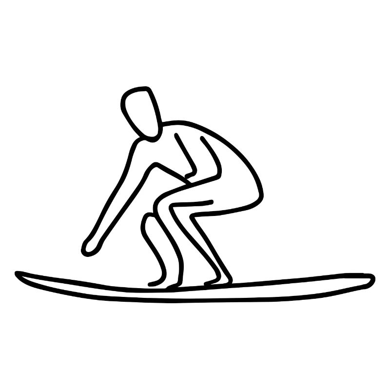 Surfing Sketch