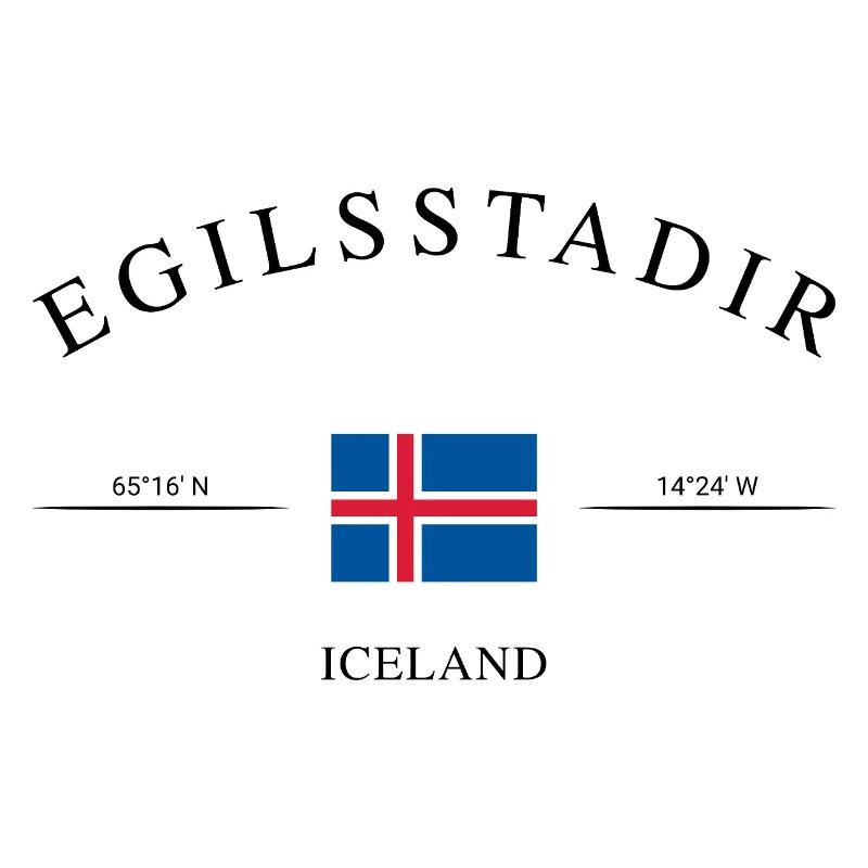 Île d’Egilsstaðir – Souvenir et cadeau de vacances