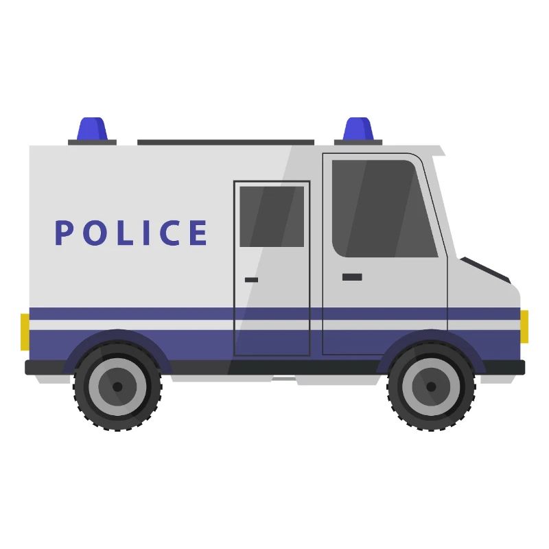 Police van