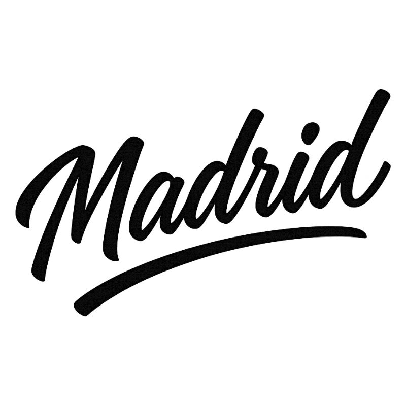 Madrid Script Urban Logo