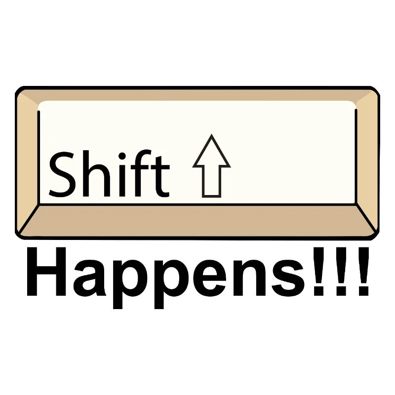 Shift Key Minimal Keyboard Design