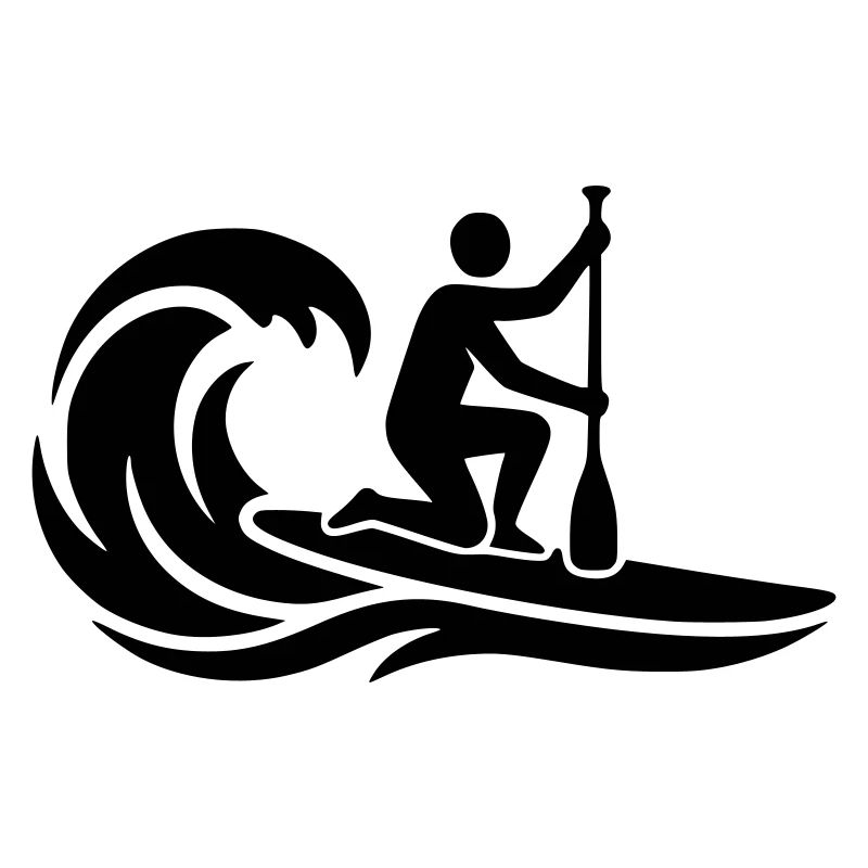 SUP Board Stand Up Paddling Wave Surfing