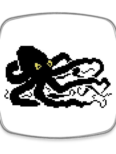 8bit pixel octopus