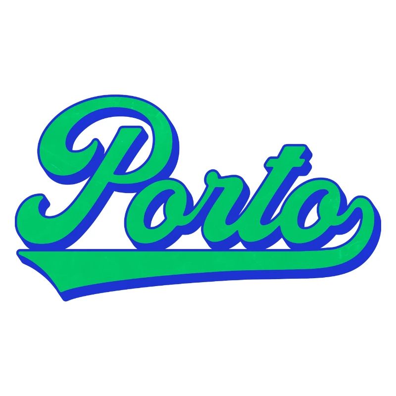 Porto Neon Script Rétro