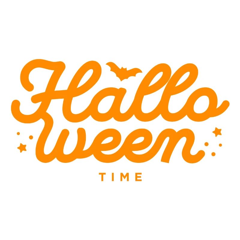 Conception de typographie de couronne d’Halloween