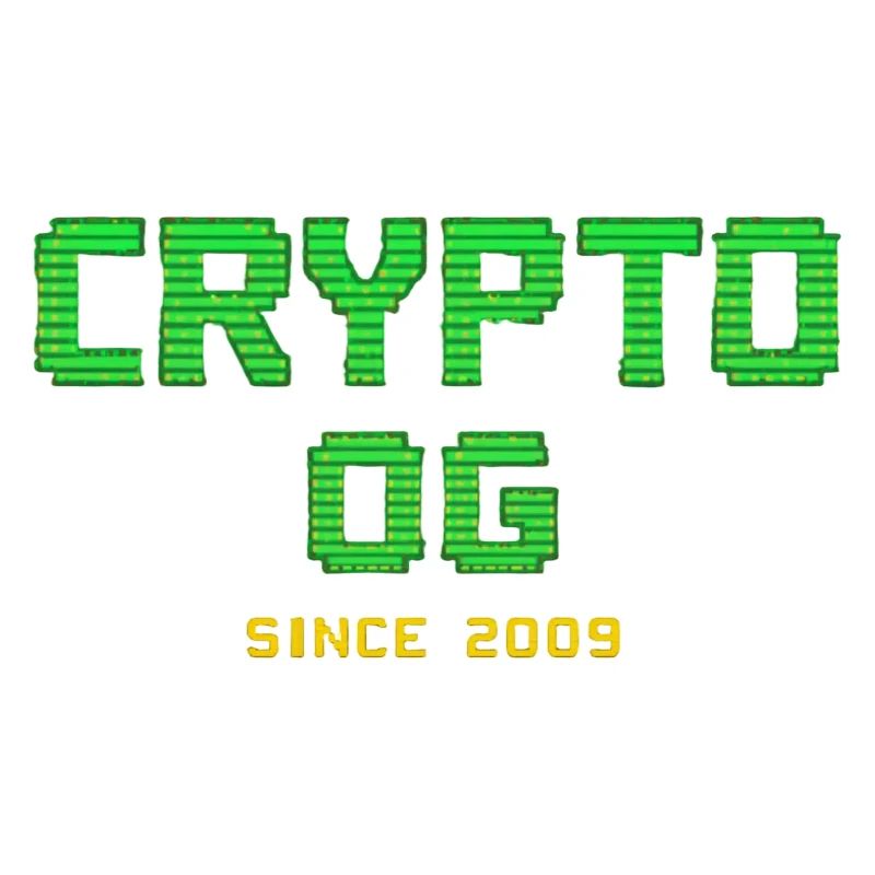 Krypto-Pioniere Retro-Logo