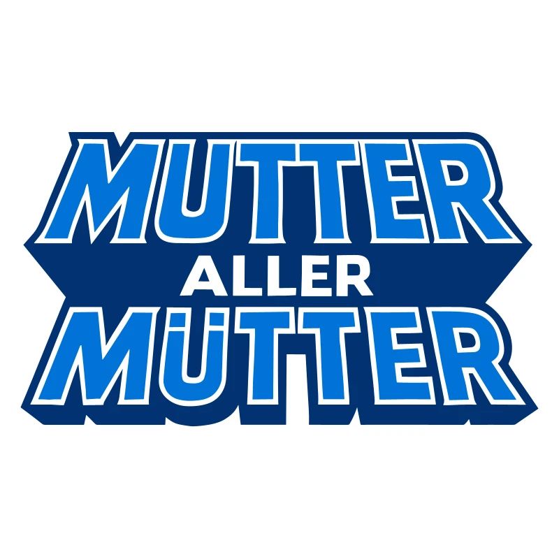 Mère de toutes les conceptions de lettrage de mère