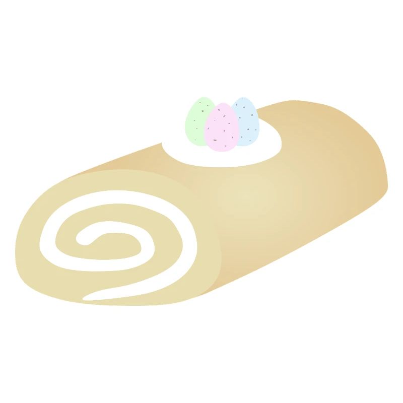 Easter Pastel Swirl Roll