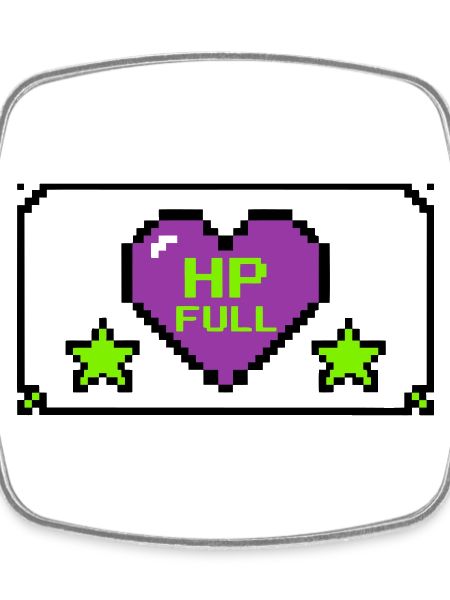 Pixel Heart Frame Graphic