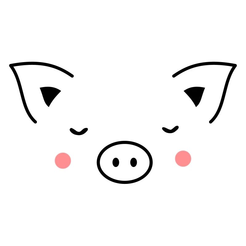 Schwein Sau Schweinchen Ferkel Eber I Geschenkidee