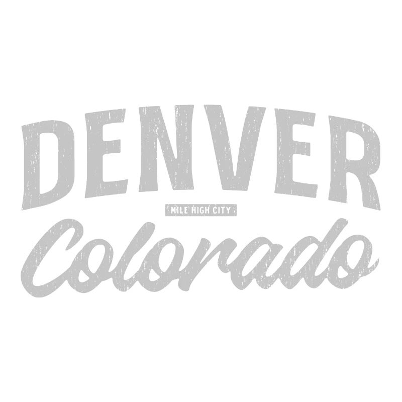 Denver Colorado Vintage Script